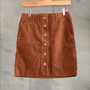Uniqlo Paris corduroy skirt